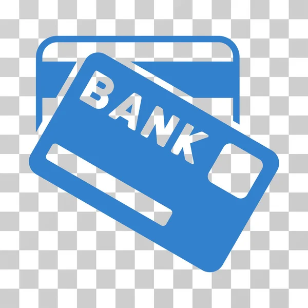 Bank kort vektor symbol — Stock vektor