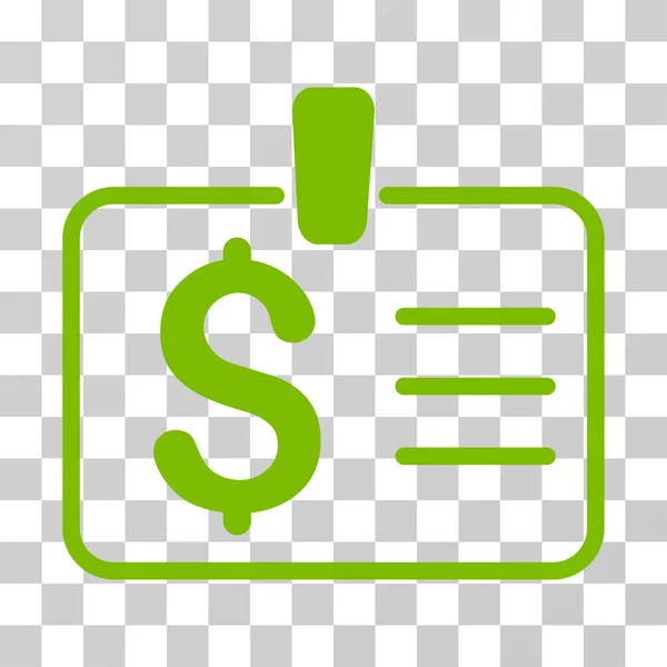 Dollar kentekenpictogram Vector — Stockvector