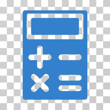 Hesap makinesi vektör simgesi