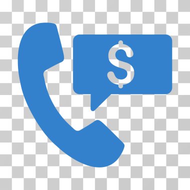 Telefon sipariş vektör simgesi