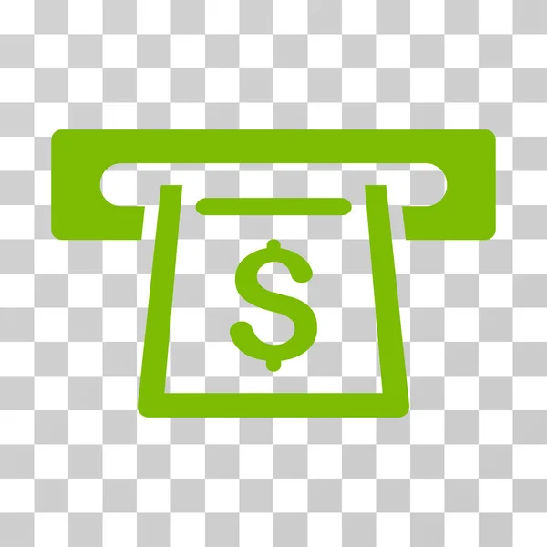Auszahlungsschlitz-Vektorsymbol — Stockvektor