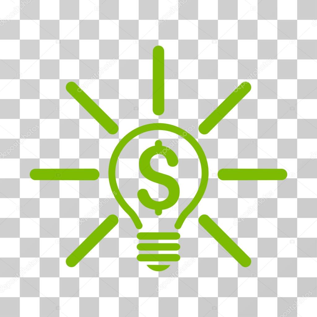 Business Idea Bulb Vector Icon