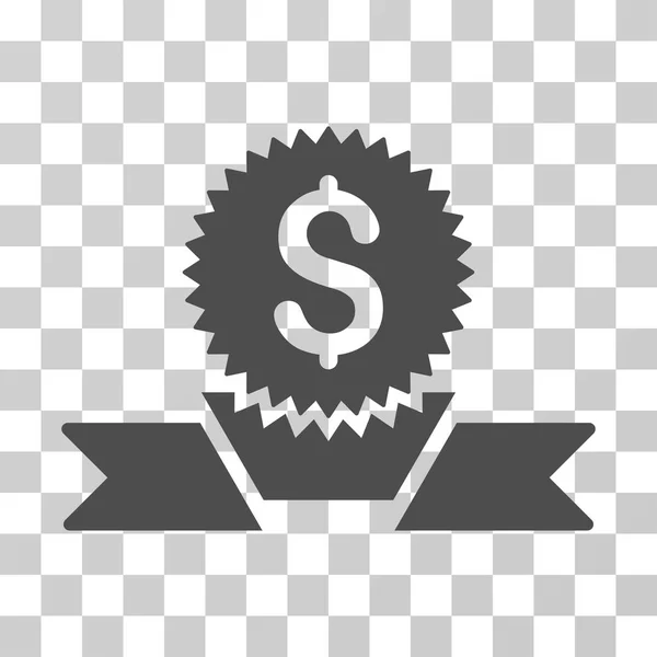 Banking Award Vector Icon — Stock Vector