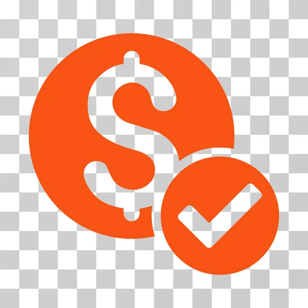 Approved Payment Vector Icon — Stock Vector