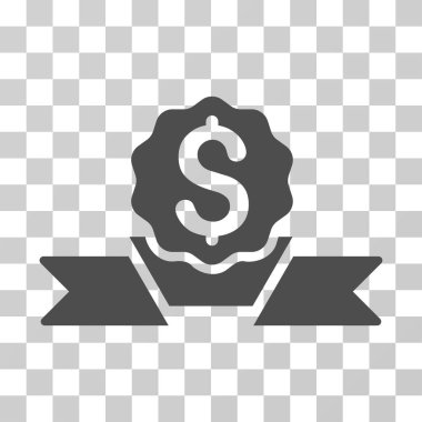 Doları ödül vektör simgesi