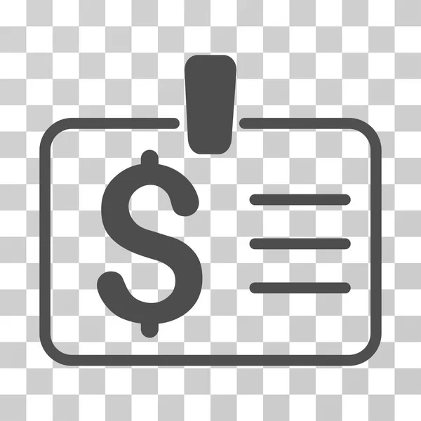 Dollar badge icône vectorielle — Image vectorielle