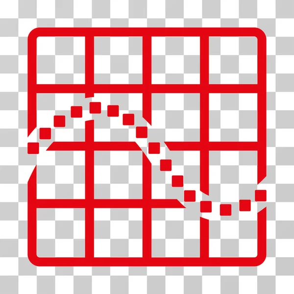 Векторная икона диаграммы функций — стоковый вектор