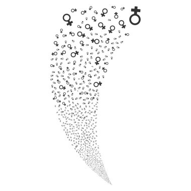 Venüs sembolü rastgele akım