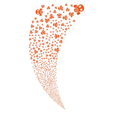 Gaz maskesi rastgele akım