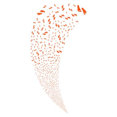 İnsan adımları rastgele akım