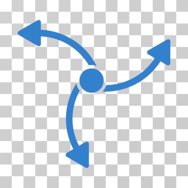 Yön vektör simge girdap