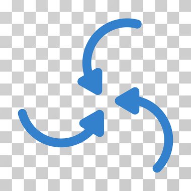 Girdap okları vektör simgesi