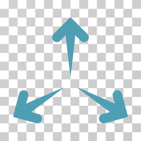 Expand Arrows Vector Icon — Stock Vector