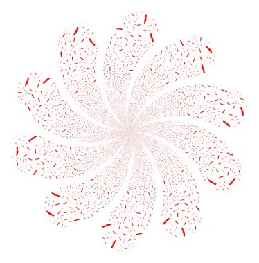 Ameliyat bıçağı havai fişek girdap çiçek