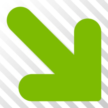 Doğru vektör simgesi aşağı ok