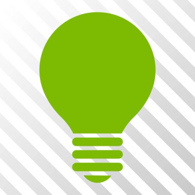 Elektrikli ampul vektör simgesi