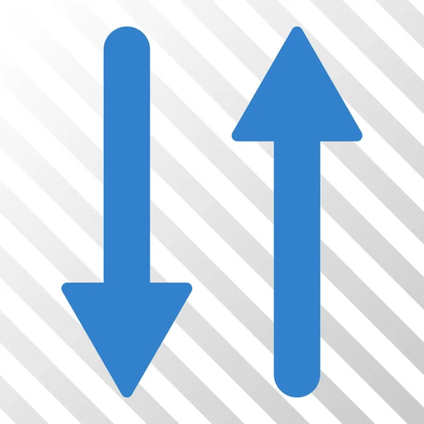 Icona vettoriale verticale di scambio delle frecce — Vettoriale Stock