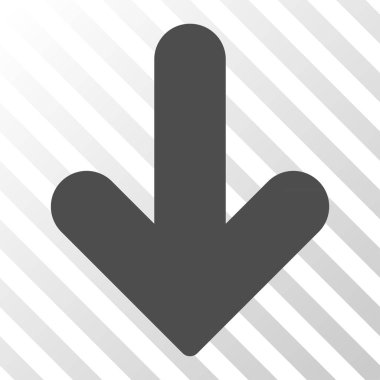 ok aşağı vektör simgesi