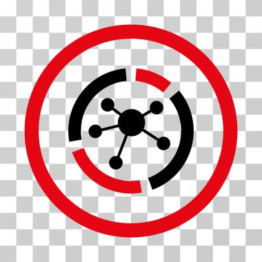 Bağlantıları diyagramını vektör simgesi