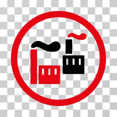 Sigara endüstrisi vektör simgesi