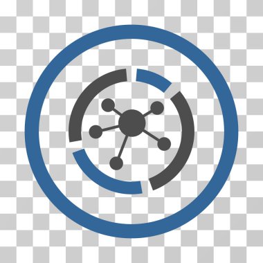 Bağlantıları diyagramını vektör simgesi