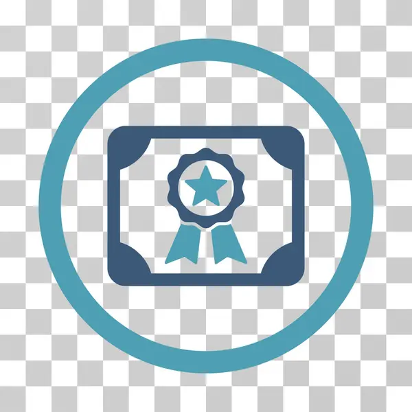 Certificado Vector Icon —  Vetores de Stock