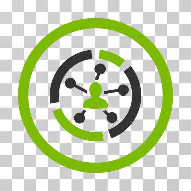 İlişkiler diyagramı vektör simgesi