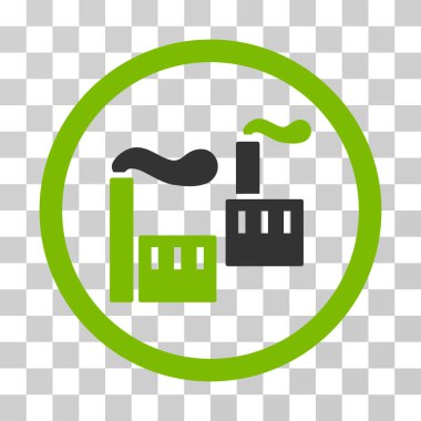 Sigara endüstrisi vektör simgesi