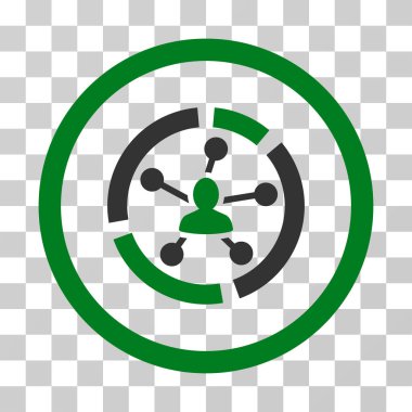 İlişkiler diyagramı vektör simgesi