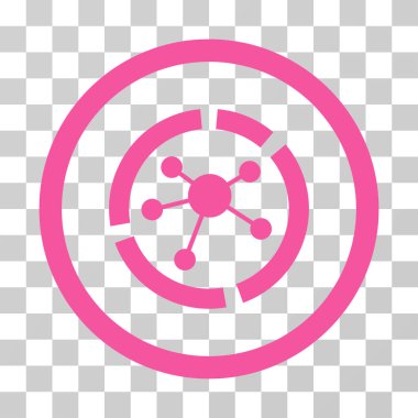 Bağlantıları diyagramını vektör simgesi