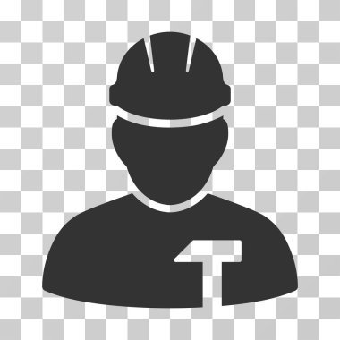 Oluşturucu kişi vektör simgesi