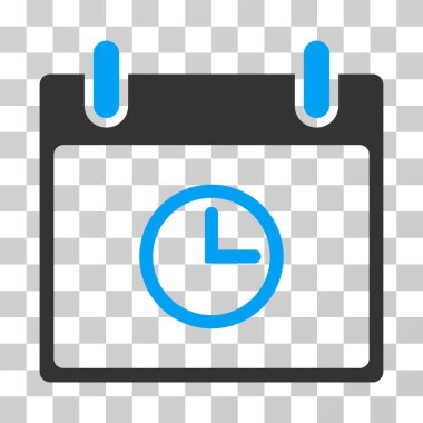 Saat takvim gün vektör simgesi