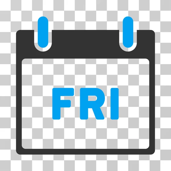 Friday Calendar Page Vector Icon — Stock Vector