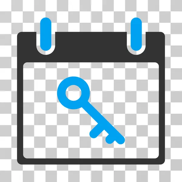 Key Calendar Day Vector Icon — Stock Vector