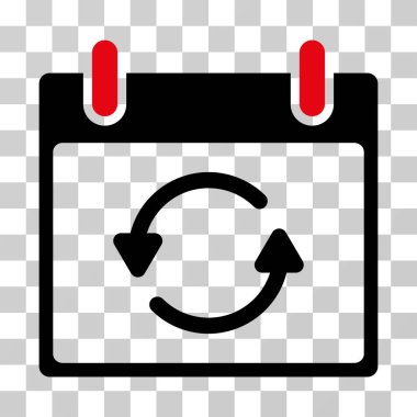 Takvim gün vektör simge Yenile