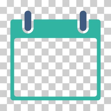 Boş Takvim yaprak vektör simgesi