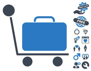 Aşk Bonus ile Bagaj arabası simgesi