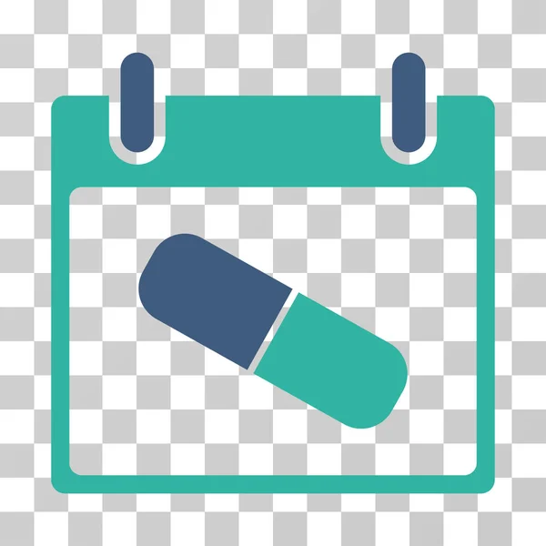 Día de la píldora de drogas Vector icono — Archivo Imágenes Vectoriales