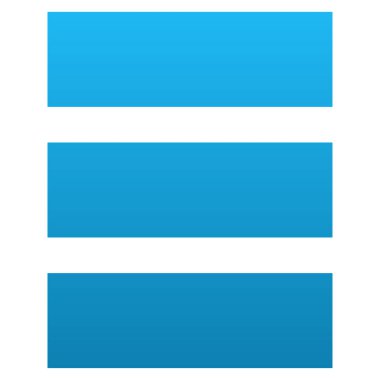 veritabanı düz vektör simgesi