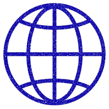 Küre simgesi Grunge filigran