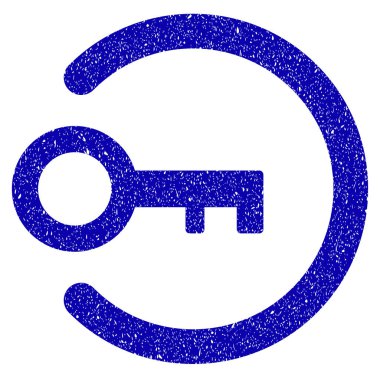 Giriş anahtar simgesi Grunge filigran
