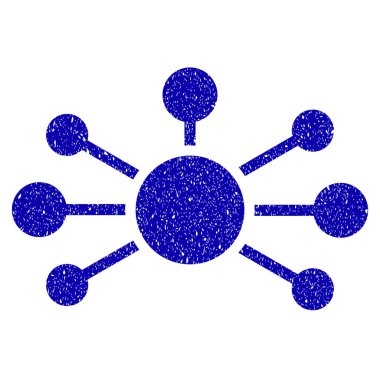 İlişki bağlantıları simgesini Grunge filigran