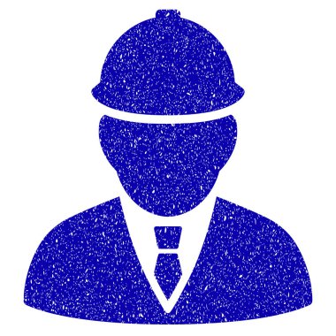 Mühendis simgesi Grunge filigran