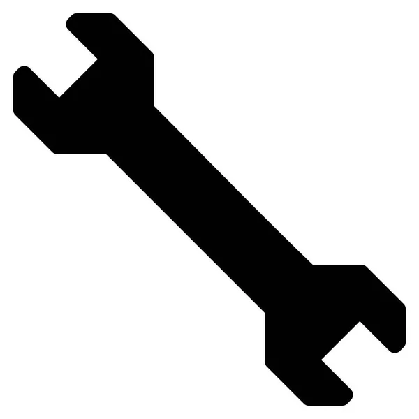 Ikona wektora płaskiego klucza płaskiego — Wektor stockowy
