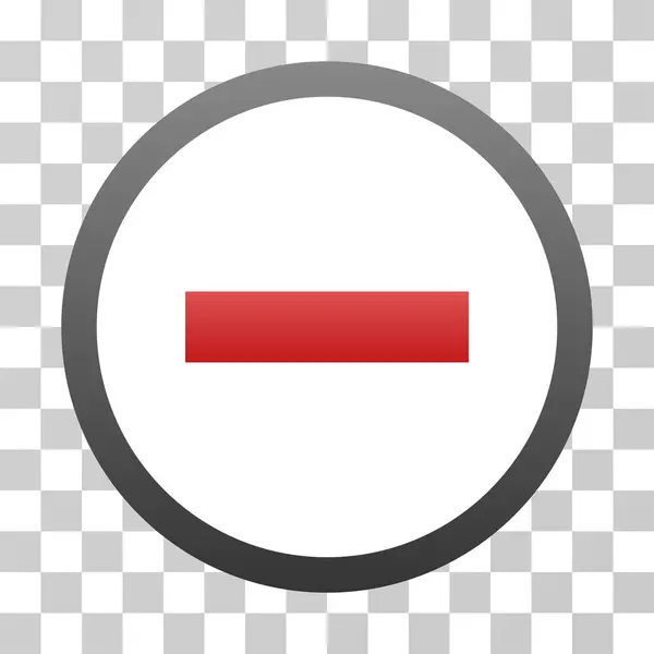 Eliminar icono de gradiente vectorial — Archivo Imágenes Vectoriales