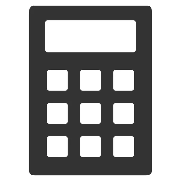 Ícone vetor plana calculadora — Vetor de Stock