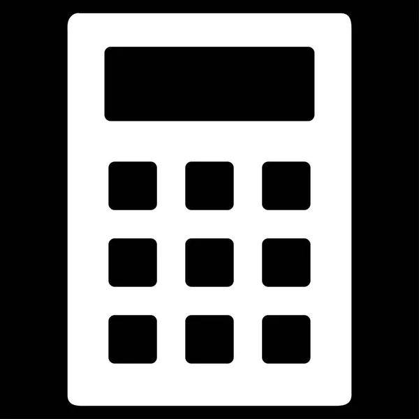 Calculadora icono de vector plano — Archivo Imágenes Vectoriales
