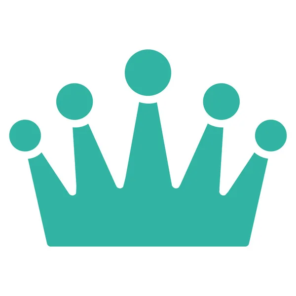 Ikona wektora płaskiego korony — Wektor stockowy