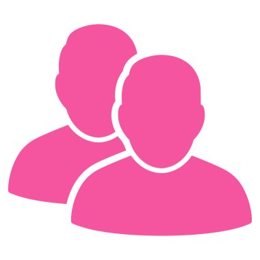 Kullanıcılar düz vektör simgesi