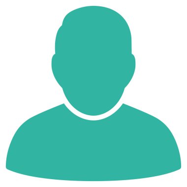 kullanıcı düz vektör simgesi